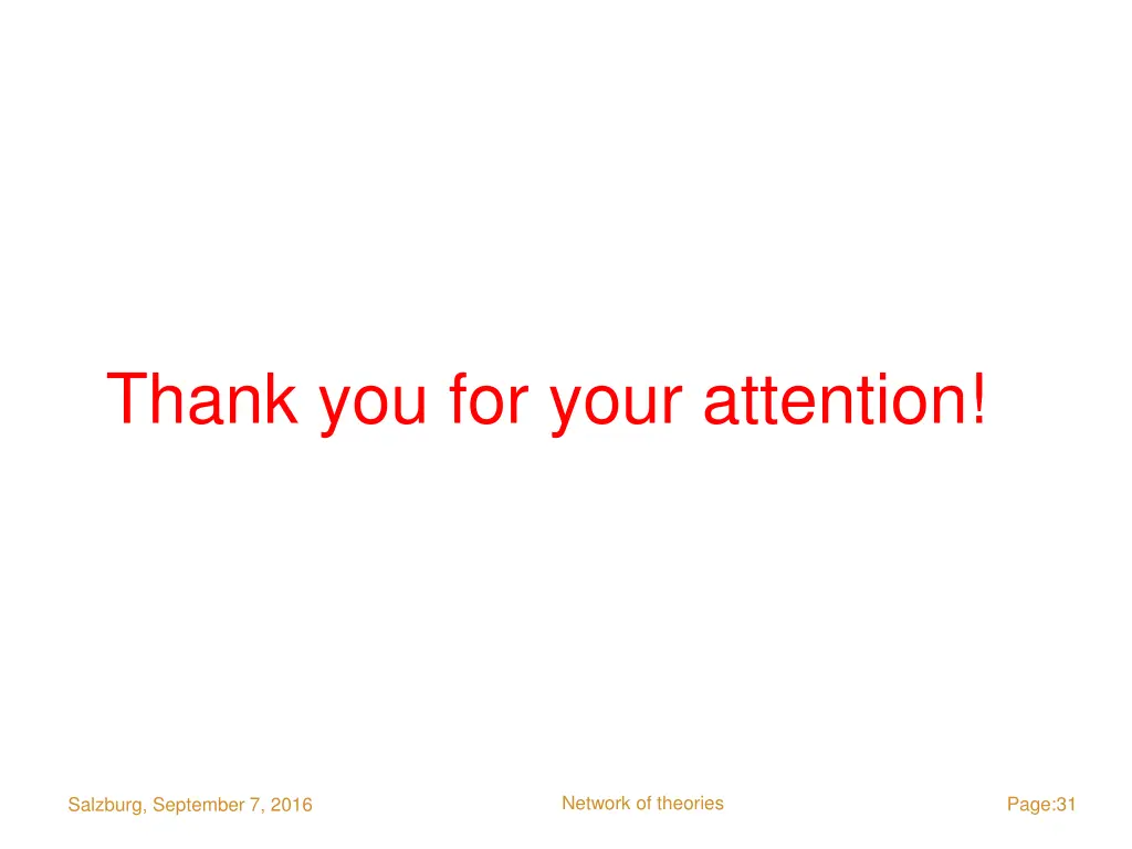 thank you for your attention