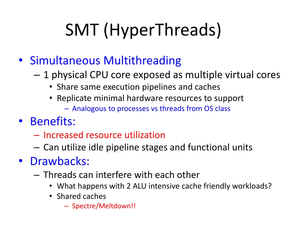 smt hyperthreads 2