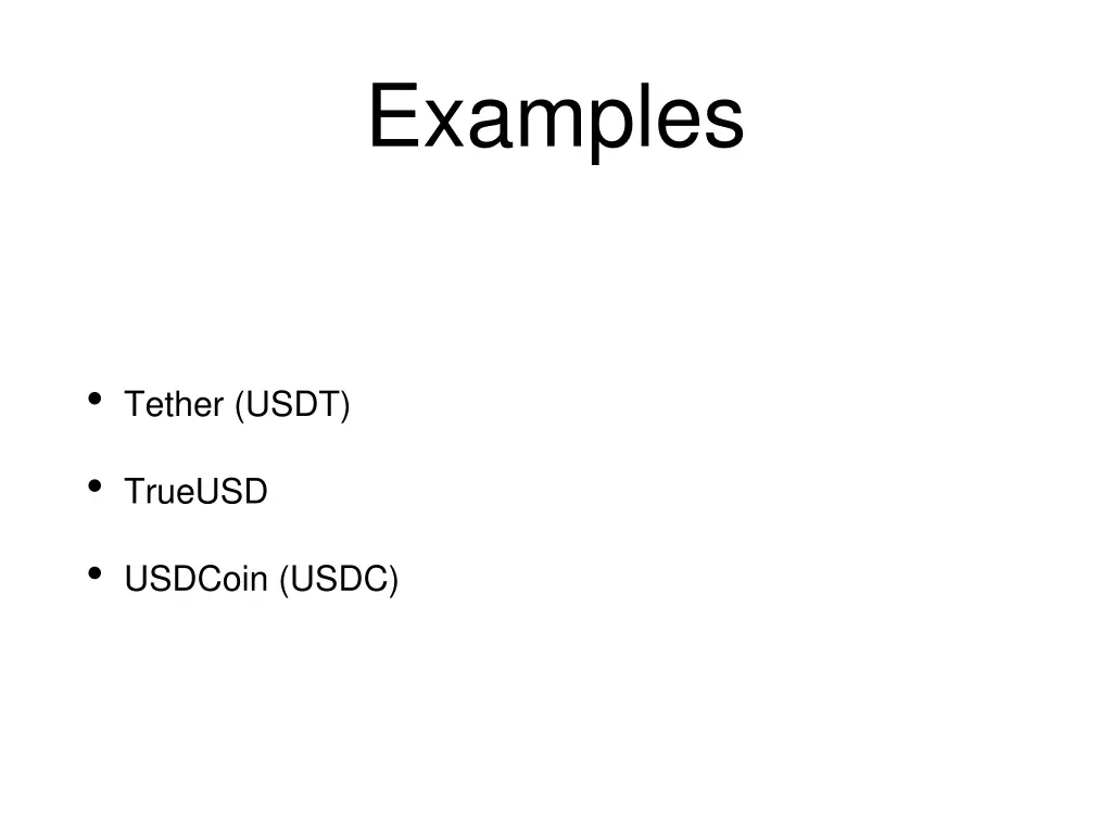 examples