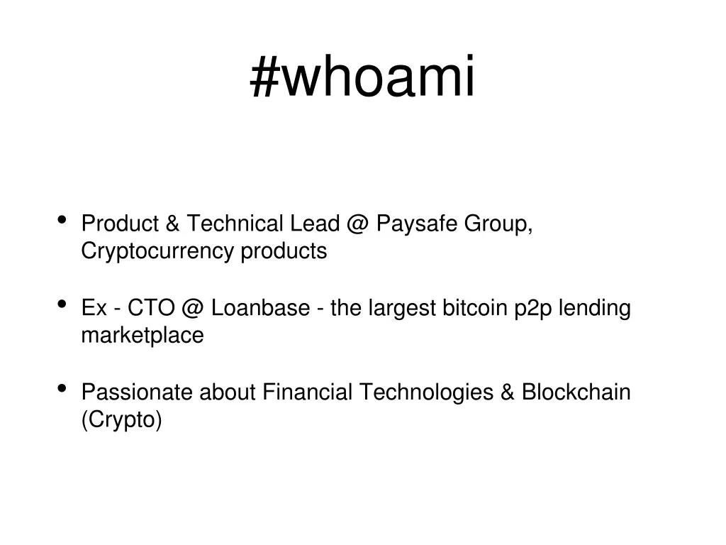 whoami