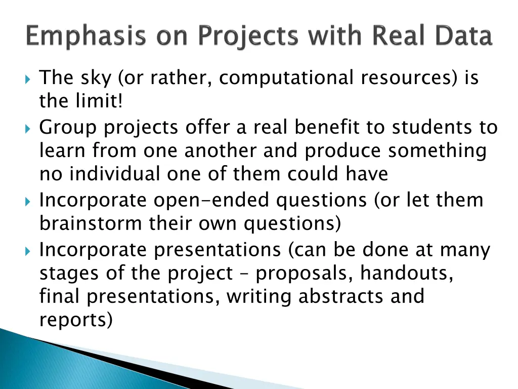 the sky or rather computational resources
