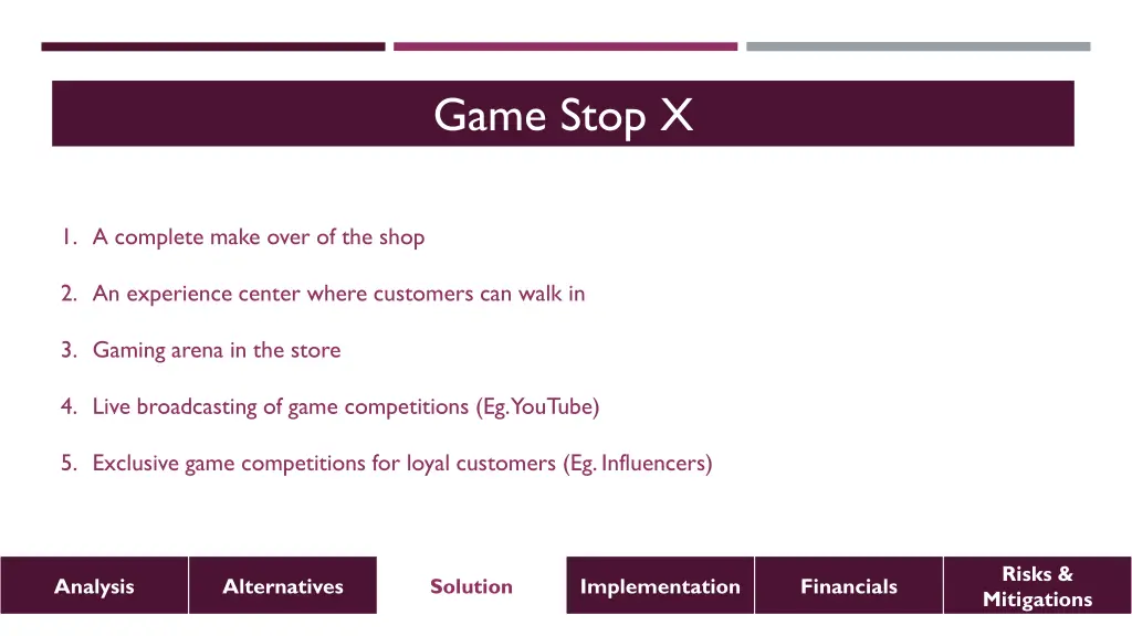 game stop x