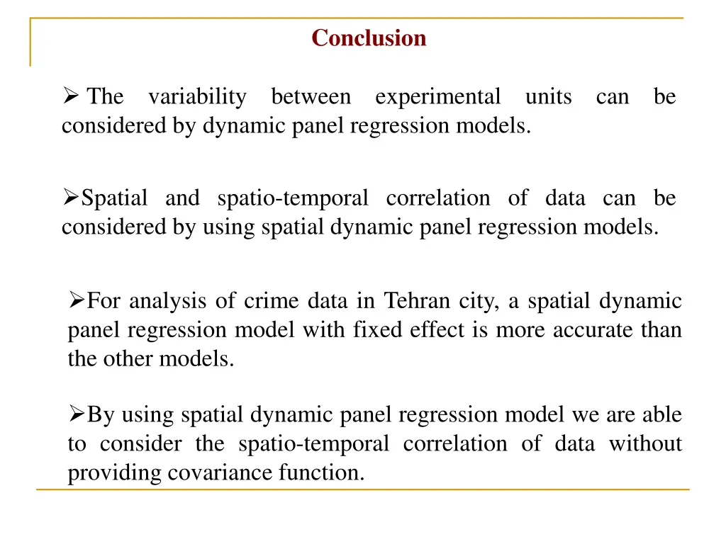 conclusion
