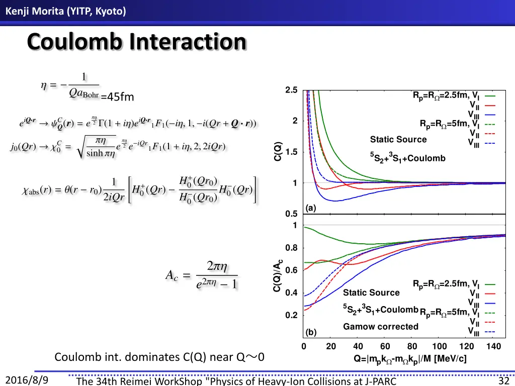 kenji morita yitp kyoto coulomb interaction