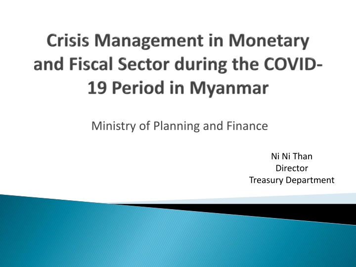 ministry of planning and finance