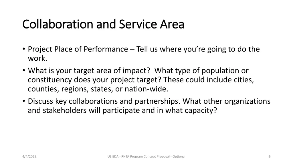 collaboration and service area collaboration