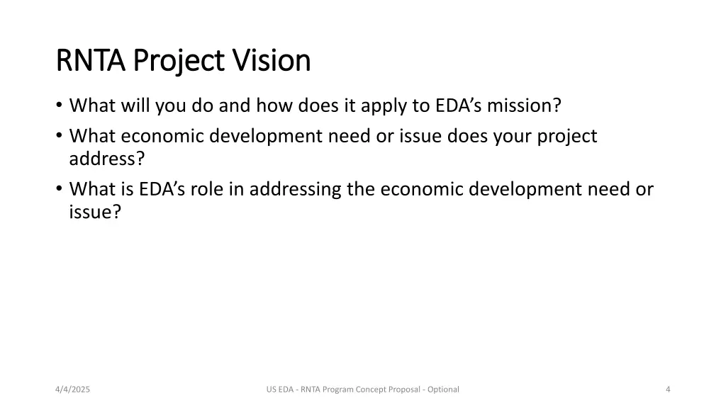 rnta project vision rnta project vision
