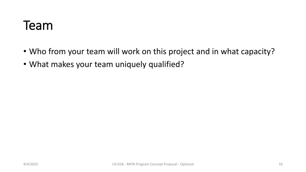 team team