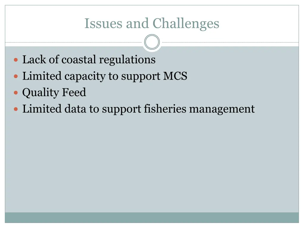 issues and challenges
