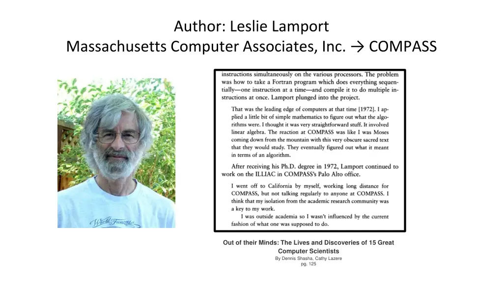 author leslie lamport