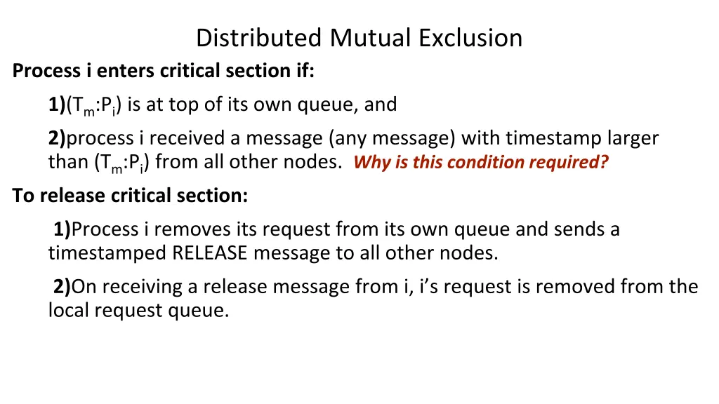 distributed mutual exclusion 2