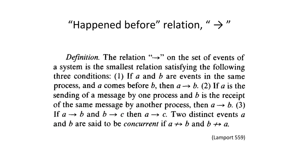 happened before relation 1