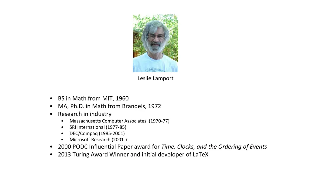 leslie lamport