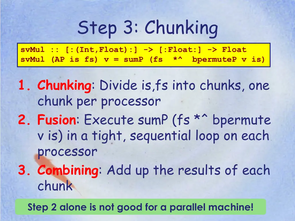 step 3 chunking 1