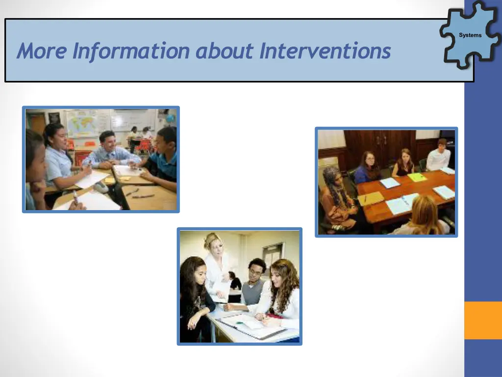 more information about interventions