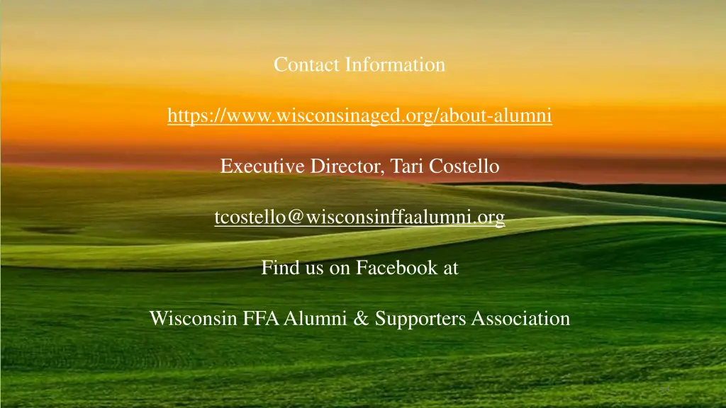 contact information