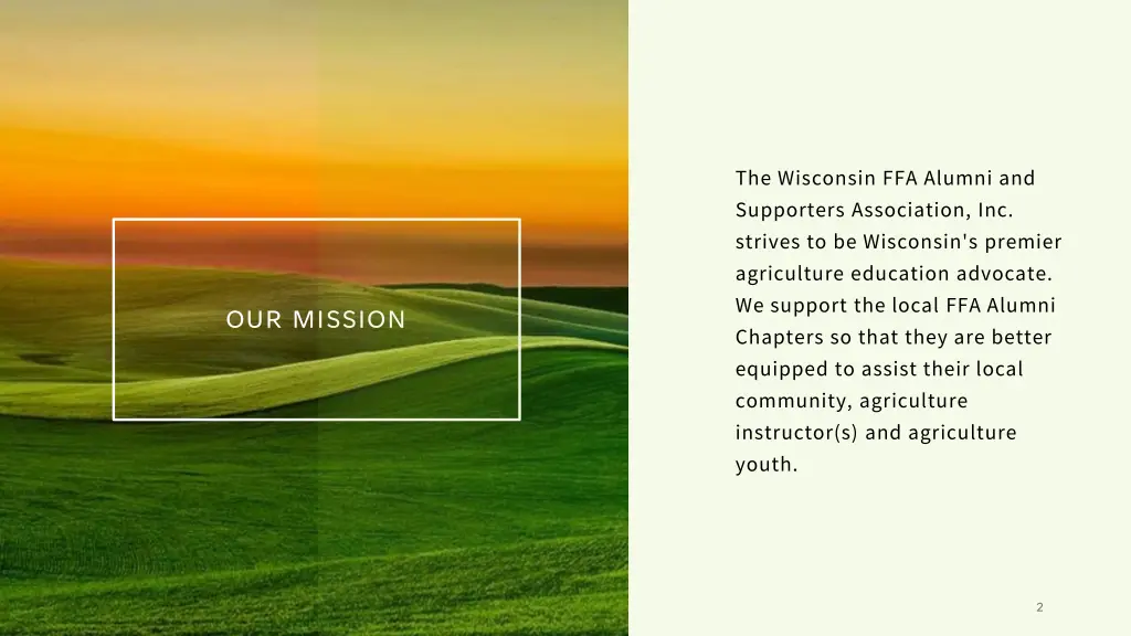 the wisconsin ffa alumni and supporters
