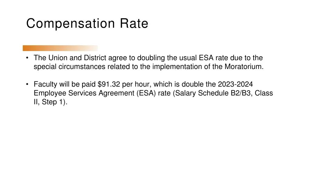 compensation rate