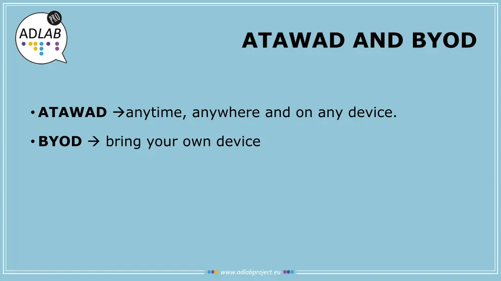 atawad and byod 1