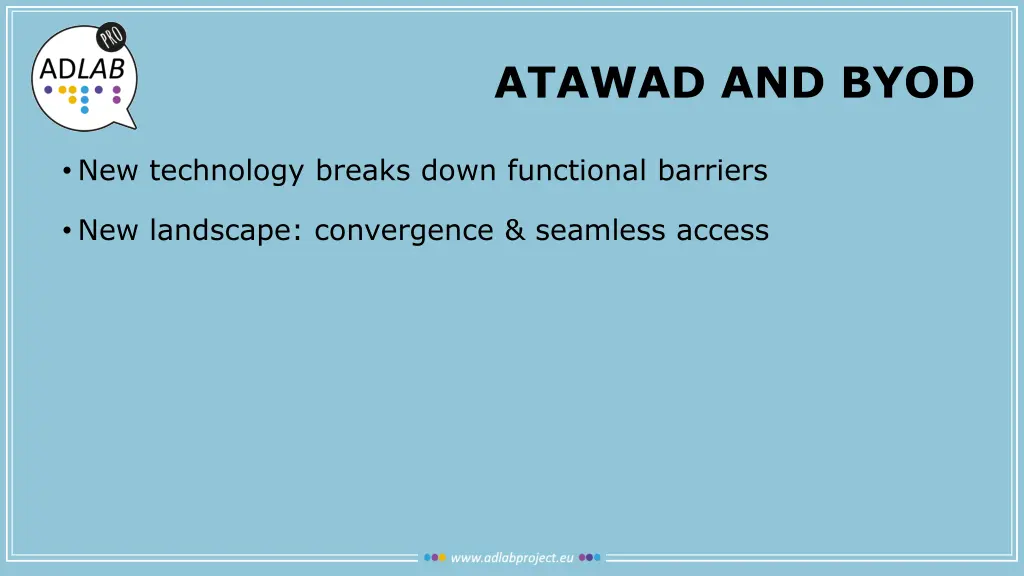 atawad and byod