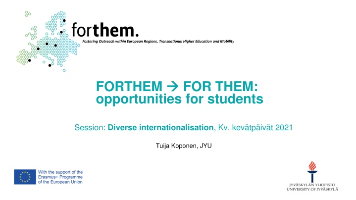 fostering outreach within european regions
