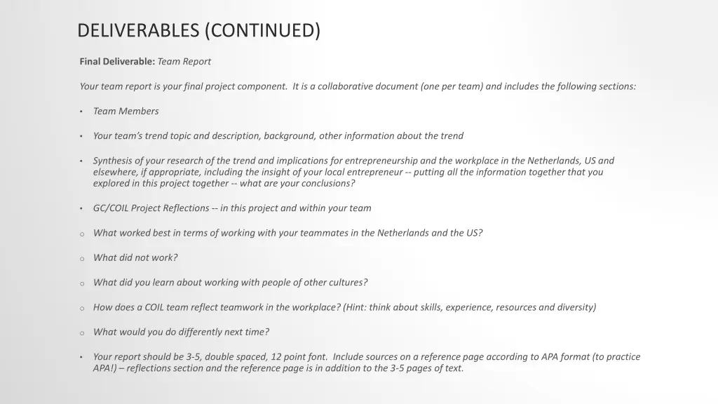 deliverables continued 1