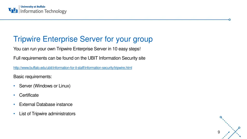 tripwire enterprise server for your group