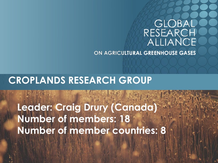 croplands research group