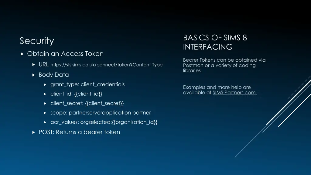 basics of sims 8 interfacing