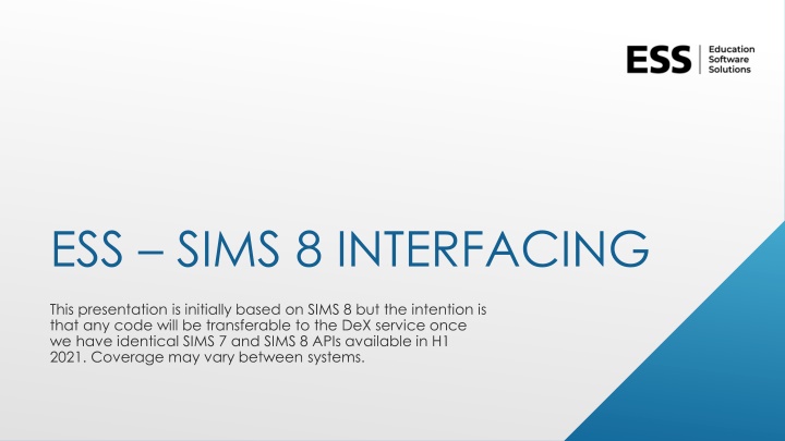 ess sims 8 interfacing