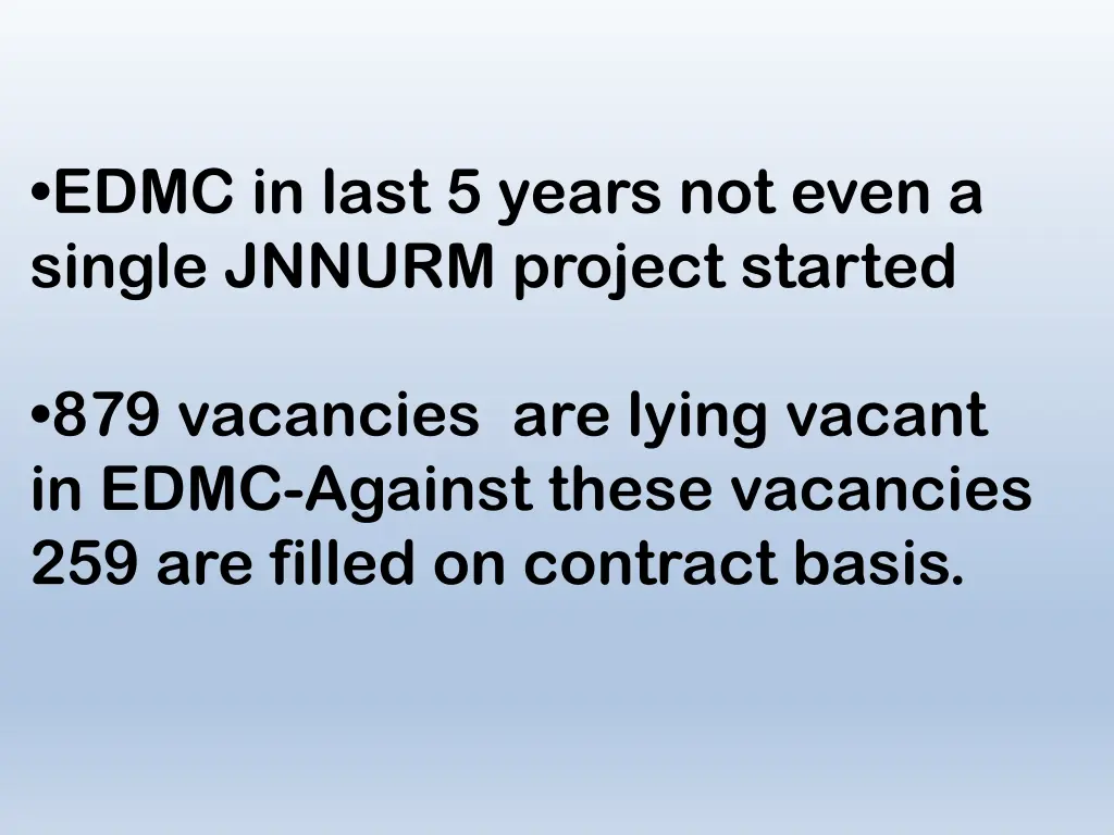 edmc in last 5 years not even a single jnnurm