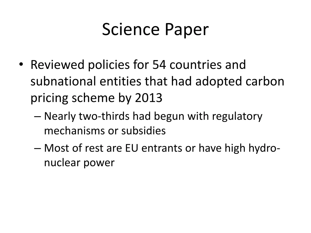 science paper