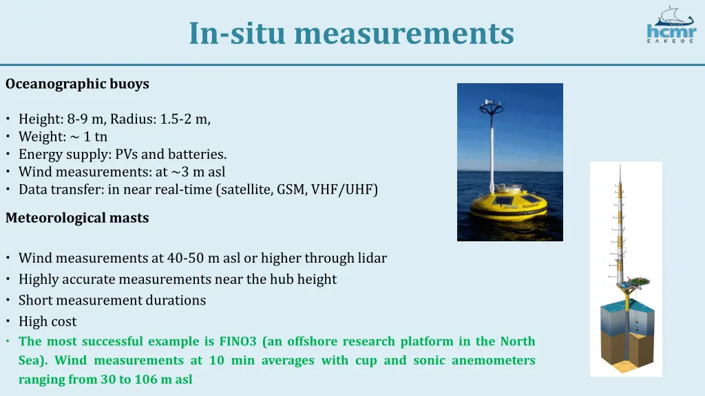 in situ measurements