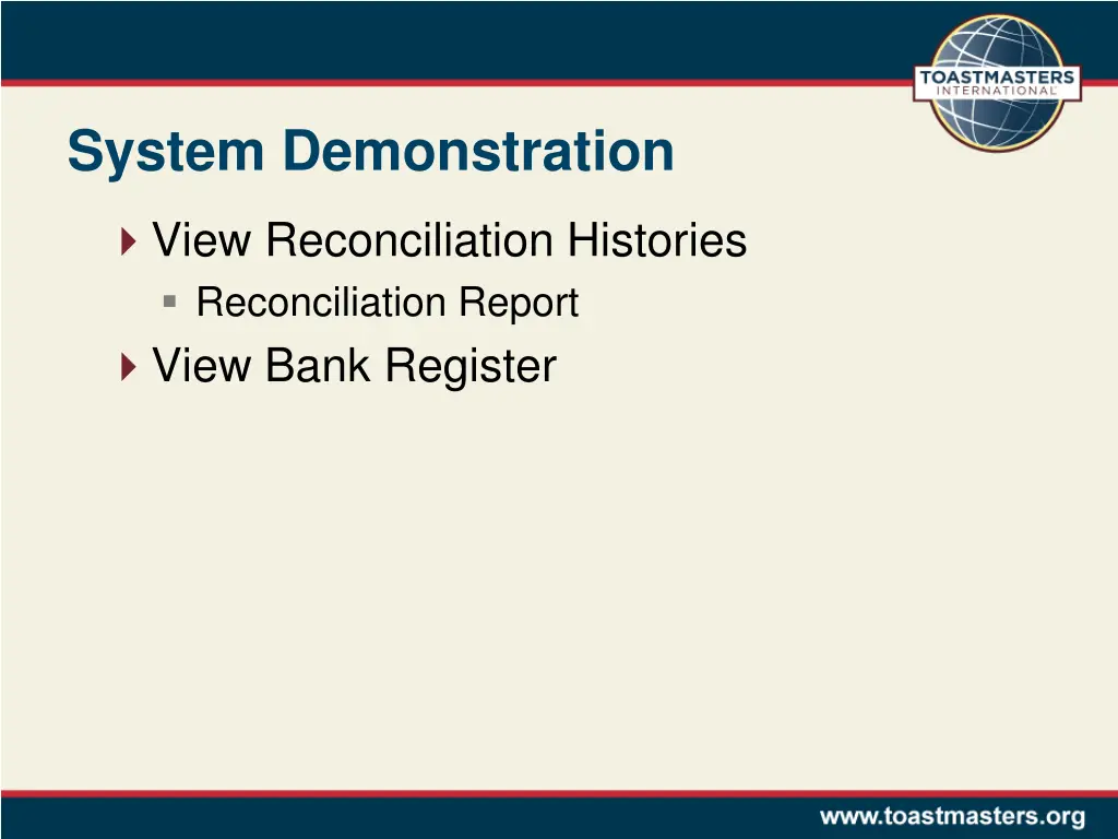 system demonstration 1