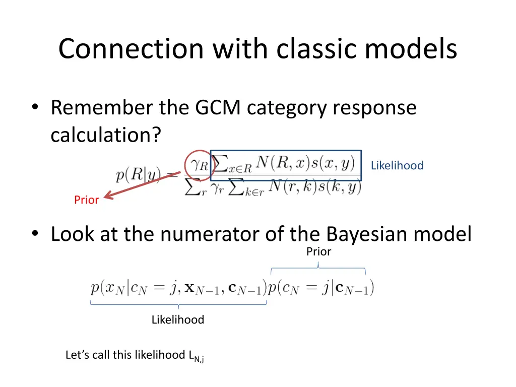 connection with classic models
