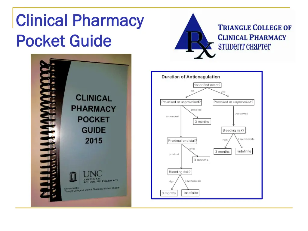 clinical pharmacy clinical pharmacy pocket guide