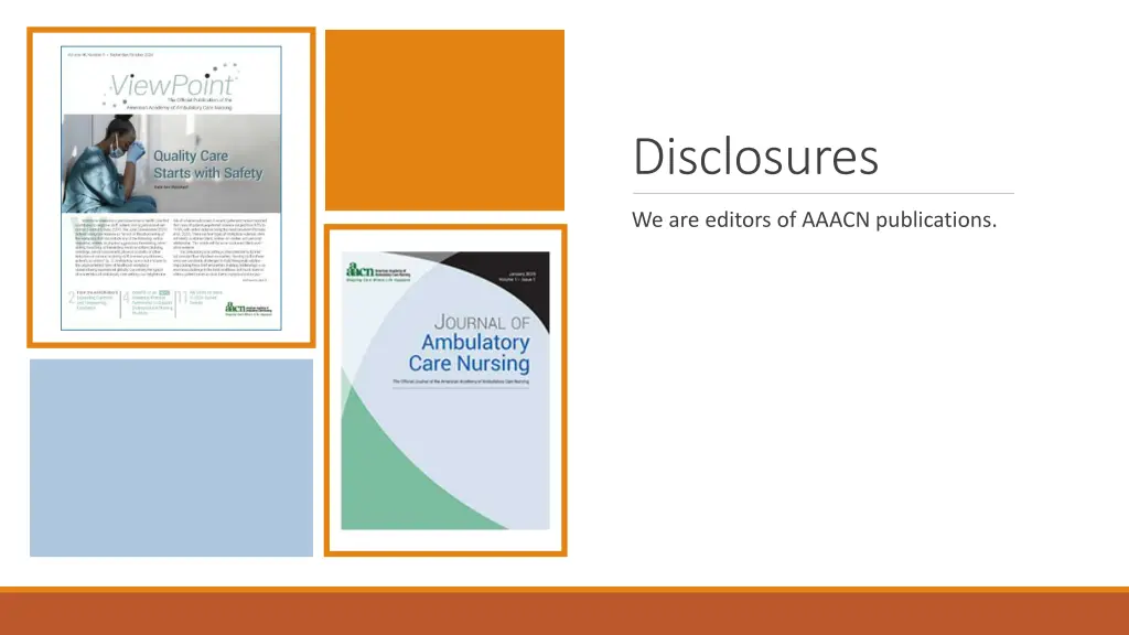 disclosures