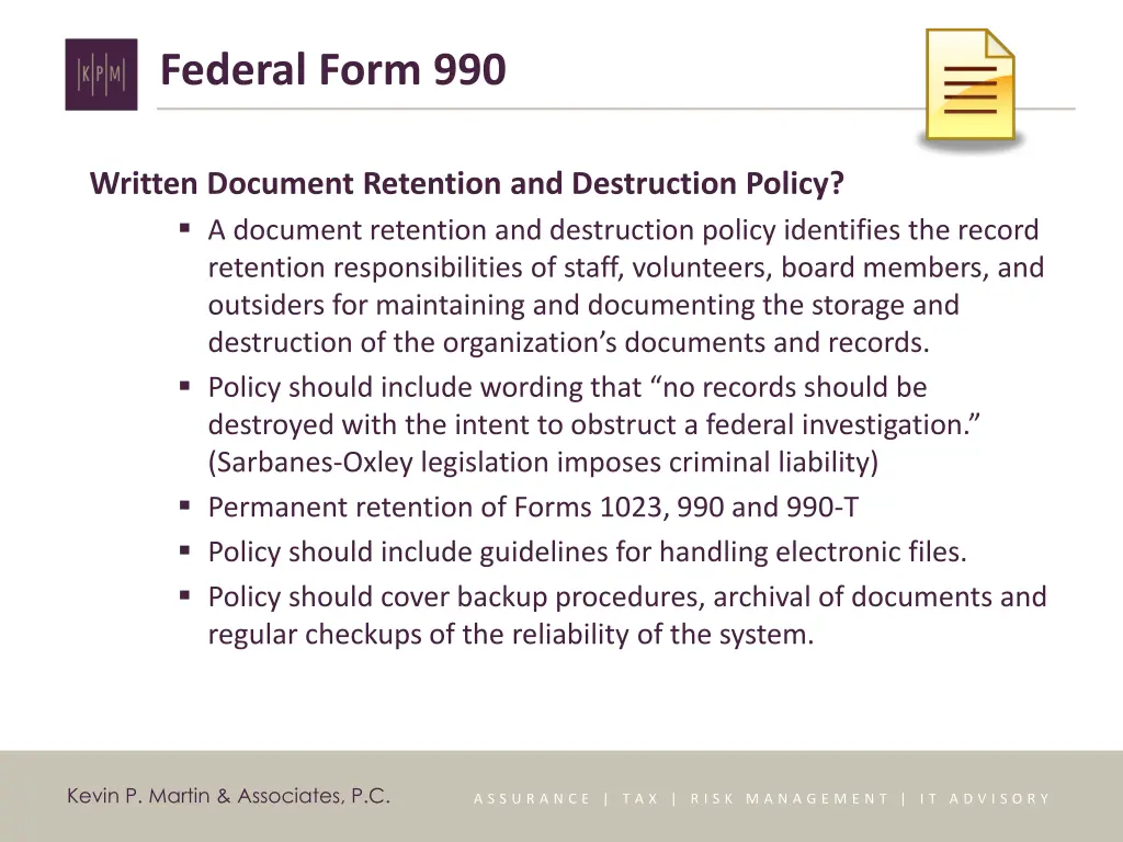 federal form 990 10