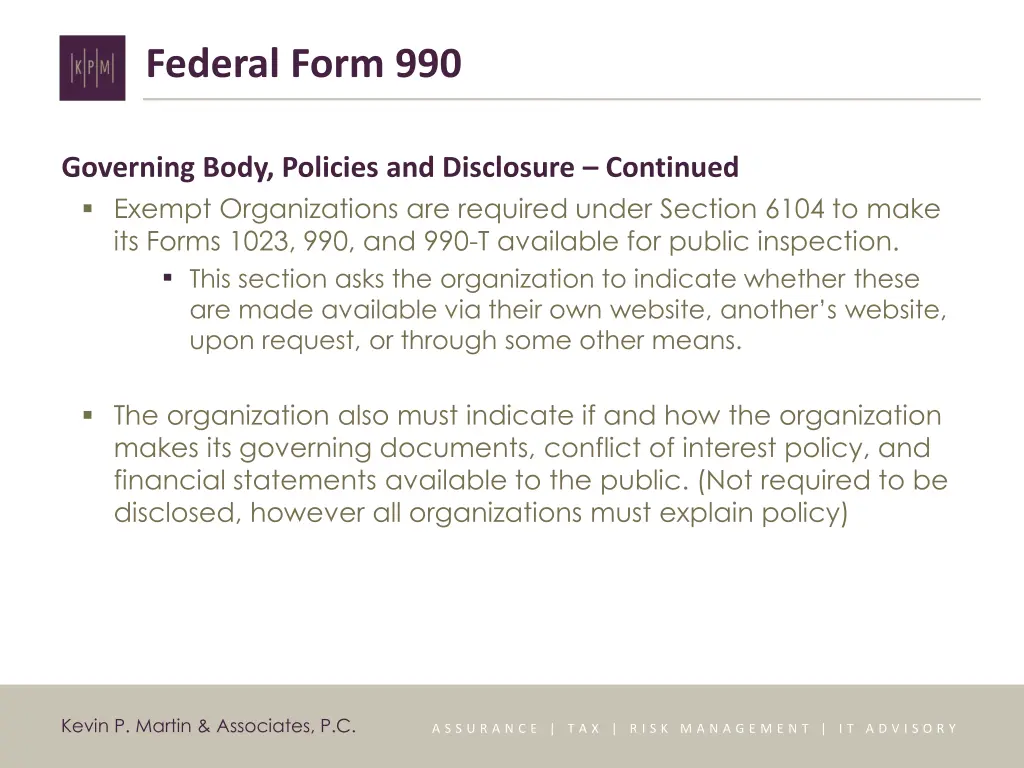 federal form 990 6