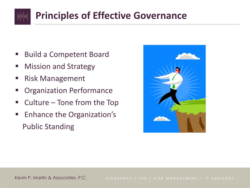 principles of effective governance