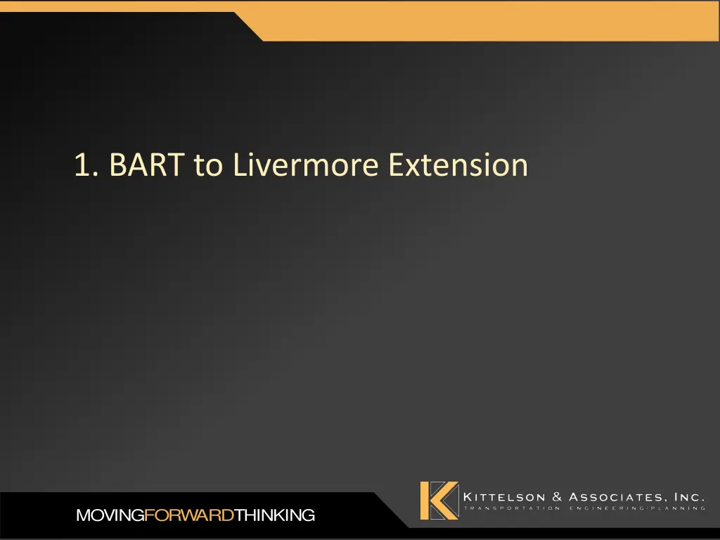 1 bart to livermore extension