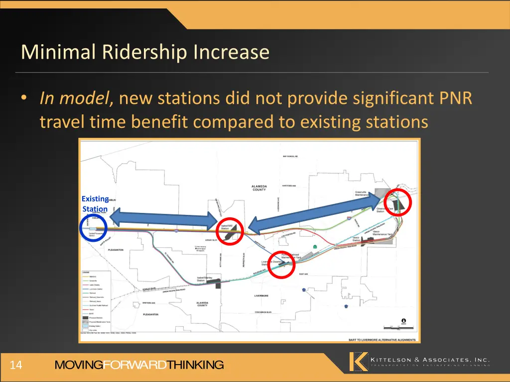 minimal ridership increase