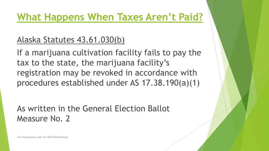 what happens when taxes aren t paid