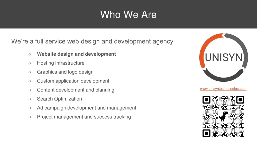 who we are