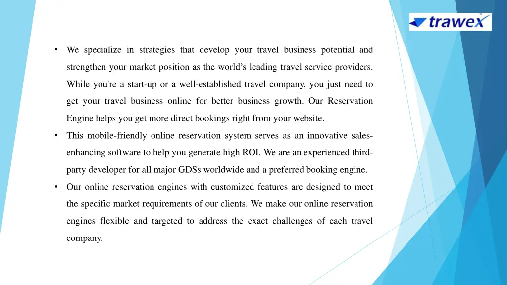 we specialize in strategies that develop your