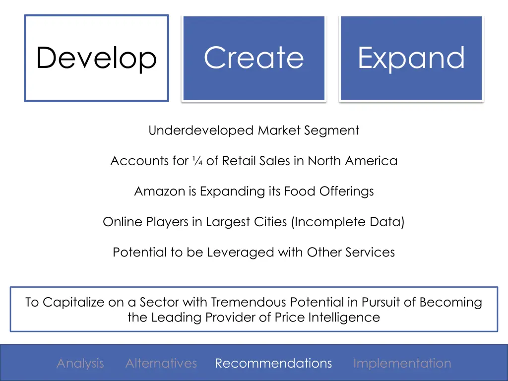 develop