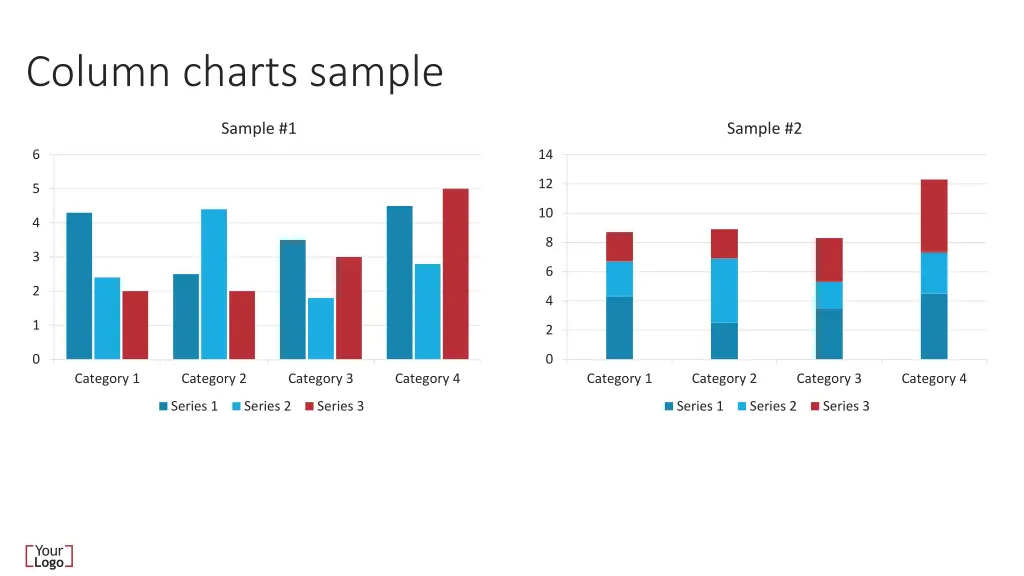 column charts sample