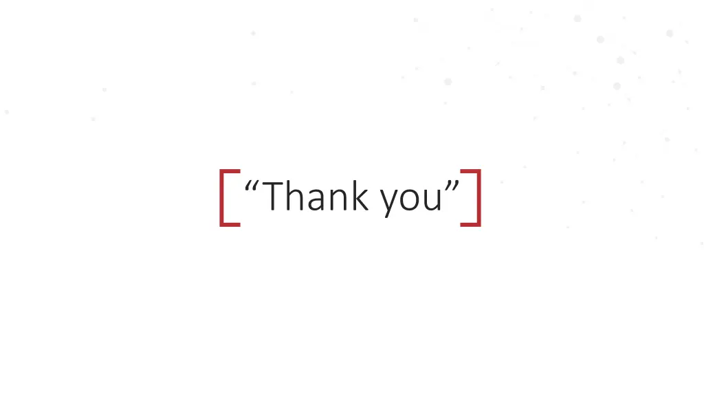thank you