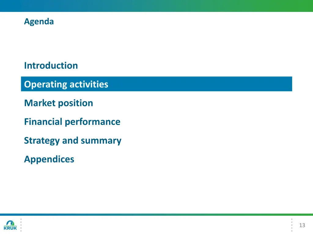 agenda 1