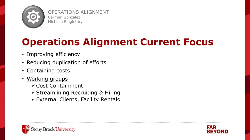 operations alignment